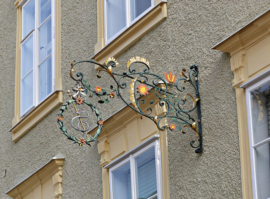 Nasenschild in Salzburg