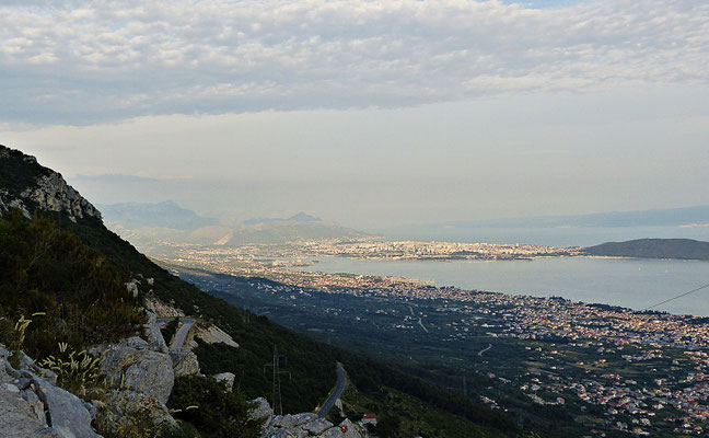 Blick auf Split