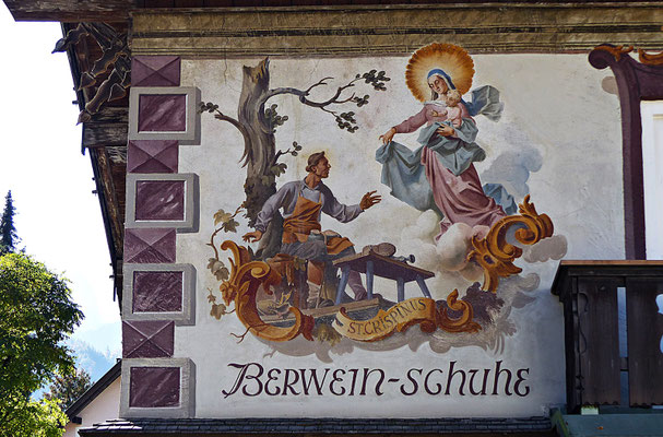Lüftlmalerei aus Partenkirchen