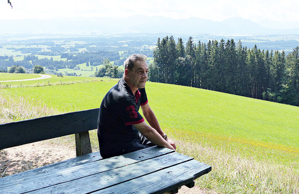 Mein Lieblingsplatz auf dem Auerberg