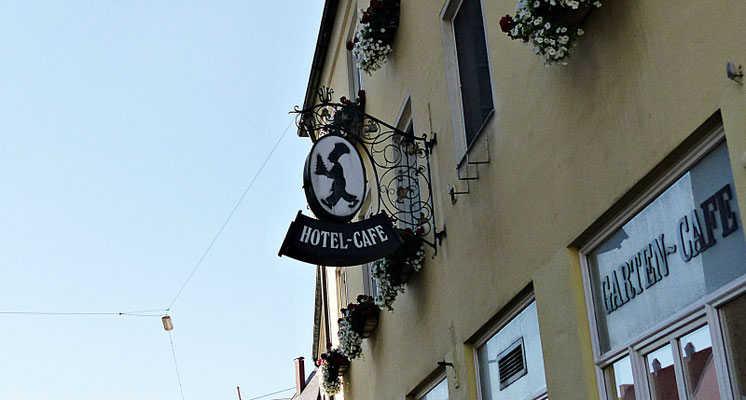 Nasenschild in Nördlingen