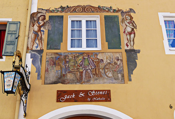 Lüftlmalereien aus Mittenwald