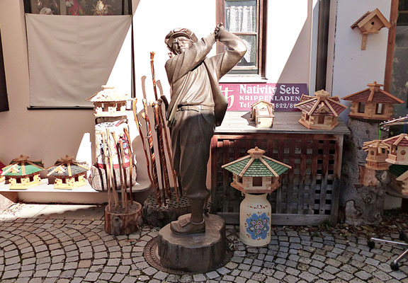 Holzschitzerei in Oberammergau