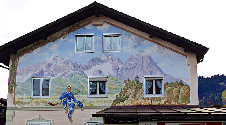 Lüftlmalereien aus Garmisch