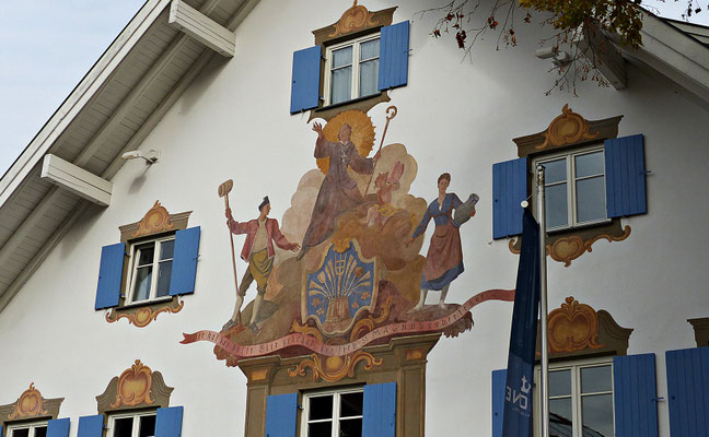 Lüftelmalerei in Bayern