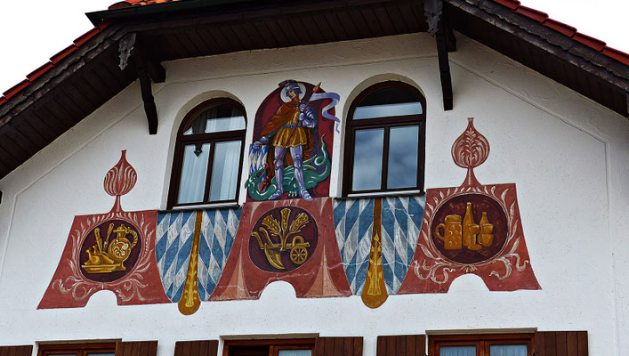 Lüftelmalerei in Bayern