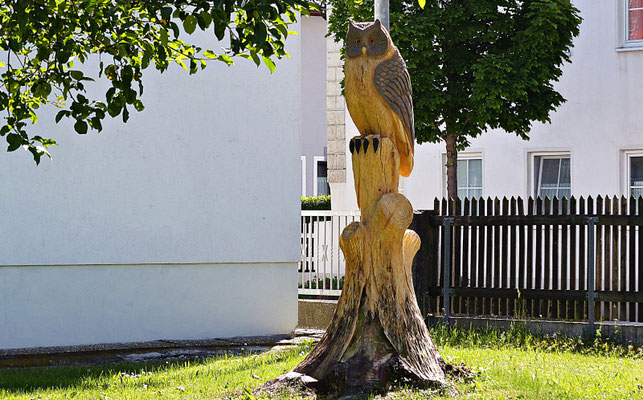 Holzschnitzerei in Untermeitingen