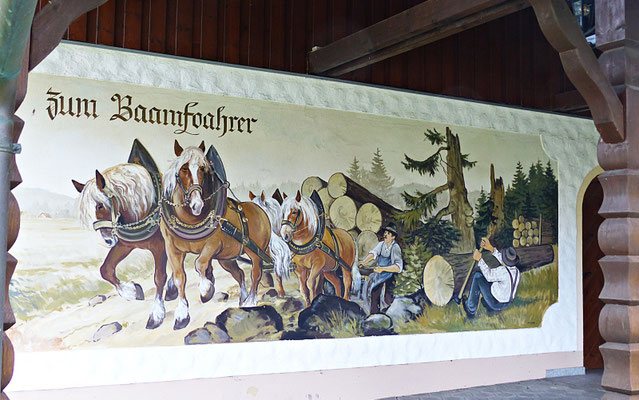 Lüftlmalerei im Bayerischen Wald
