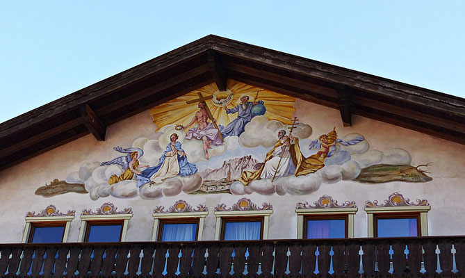 Lüftlmalereien aus Mittenwald