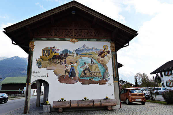 Lüftlmalereien von der Familie Pfeffer