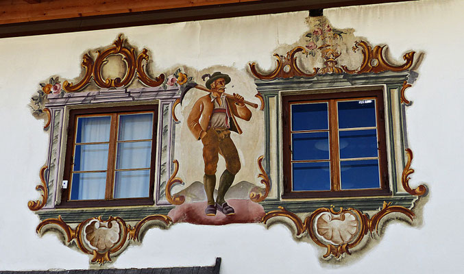 Lüftlmalereien aus Garmisch