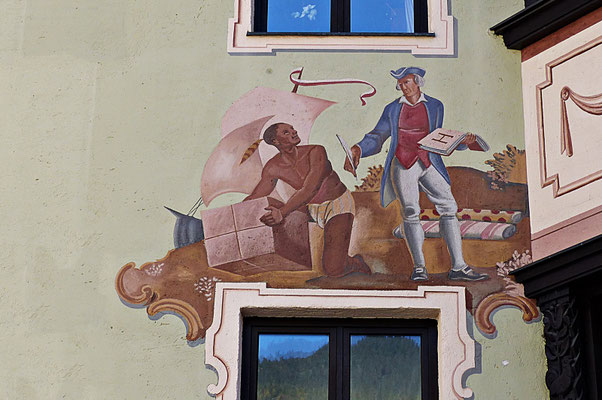 Lüftlmalerei aus Partenkirchen