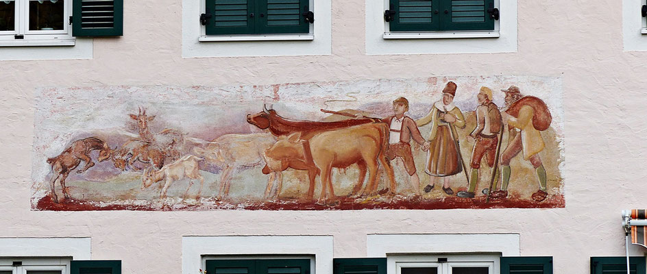 Lüftelmalerei in Bayern