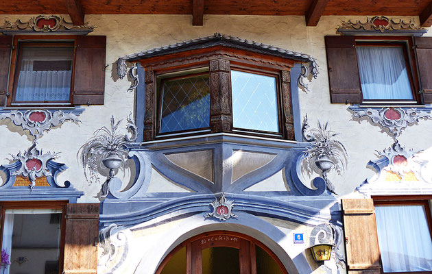Lüftlmalerei aus Partenkirchen