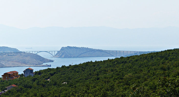 Die Brücke von Krk
