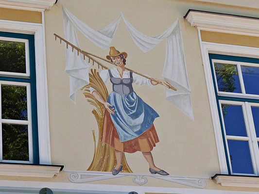 Lüftlmalerei in Wolfratshausen