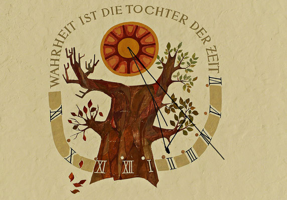 Sonnenuhr in Bayern
