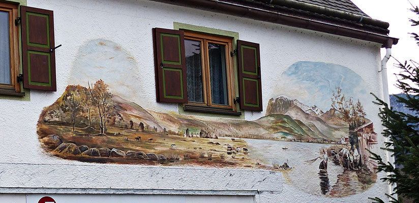Lüftelmalerei in Bayern