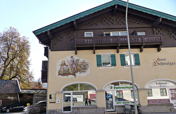 Lüftlmalereien aus Garmisch