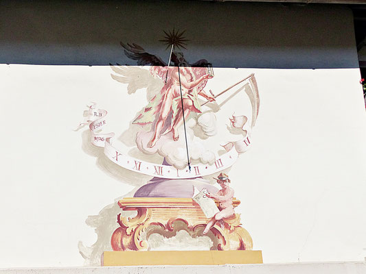 Sonnenuhr in Partenkirchen