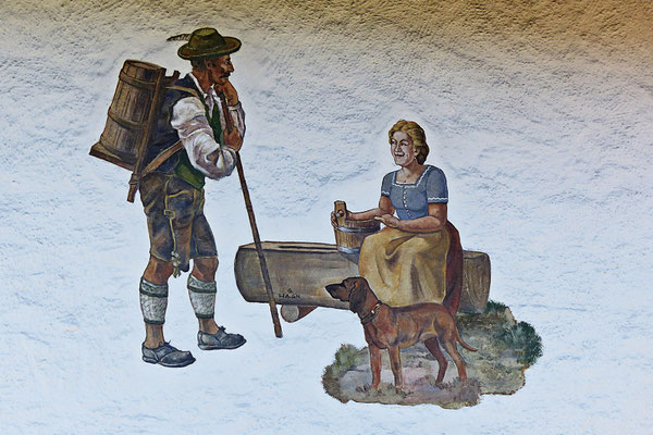 Lüftelmalerei in Bayern