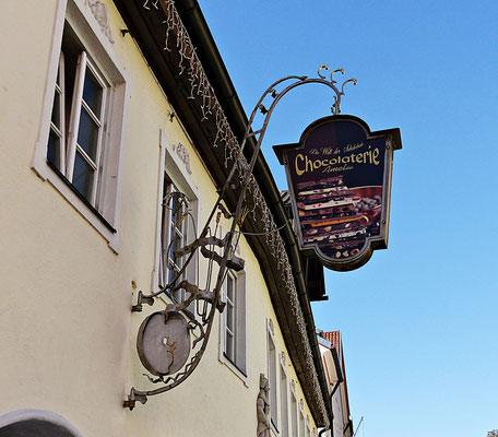 Nasenschild in Partenkirchen