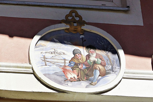 Lüftlmalereien aus Mittenwald