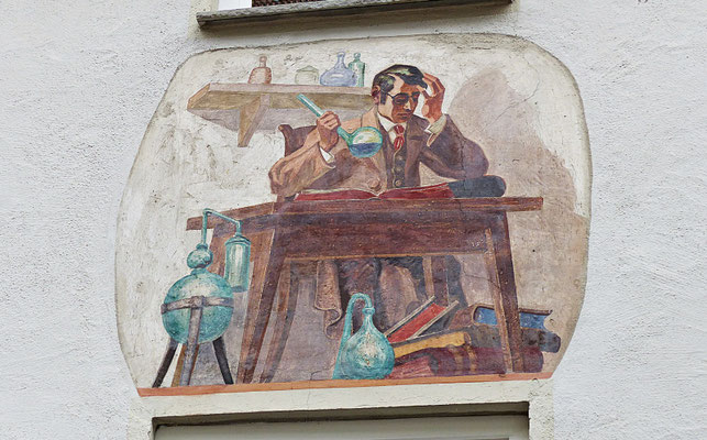 Lüftlmalerei in Füssen im Allgäu