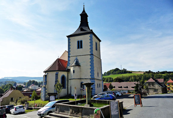 Die Kirche von Velhartice