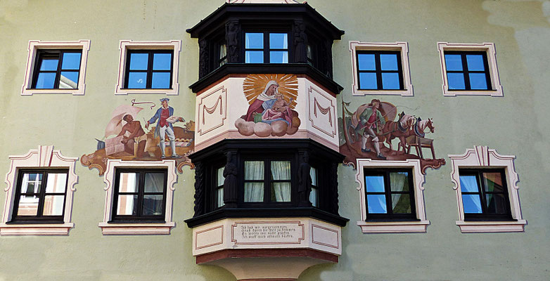 Lüftlmalerei aus Partenkirchen