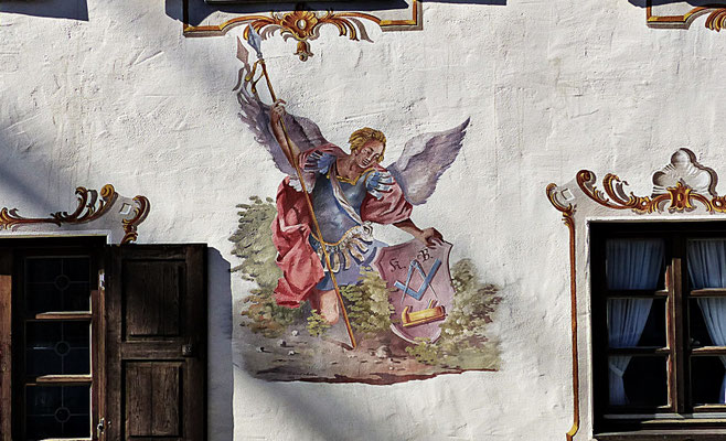 Lüftlmalerei aus Partenkirchen