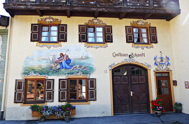 Lüftlmalereien aus Mittenwald
