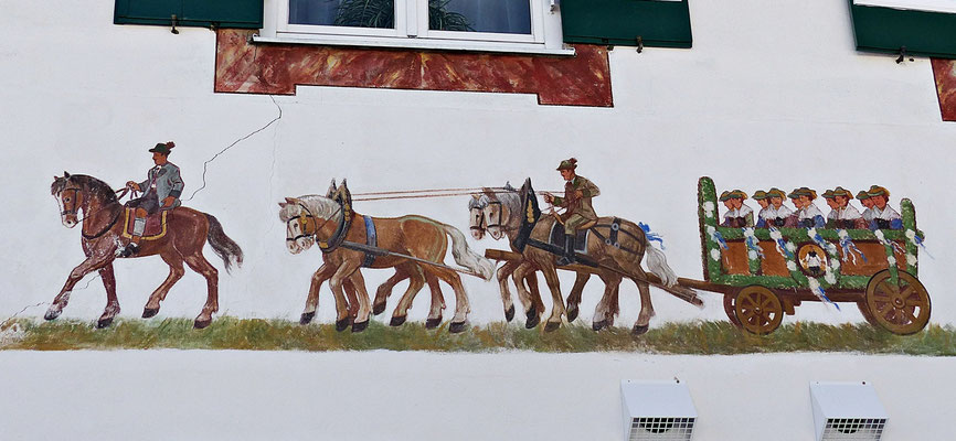 Lüftelmalerei in Bayern