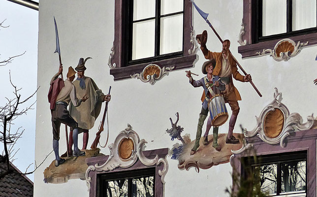 Lüftelmalerei in Bayern