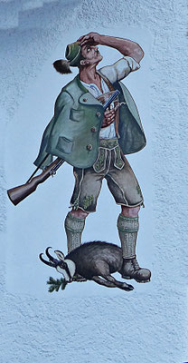 Lüftlmalerei aus Bayersojen