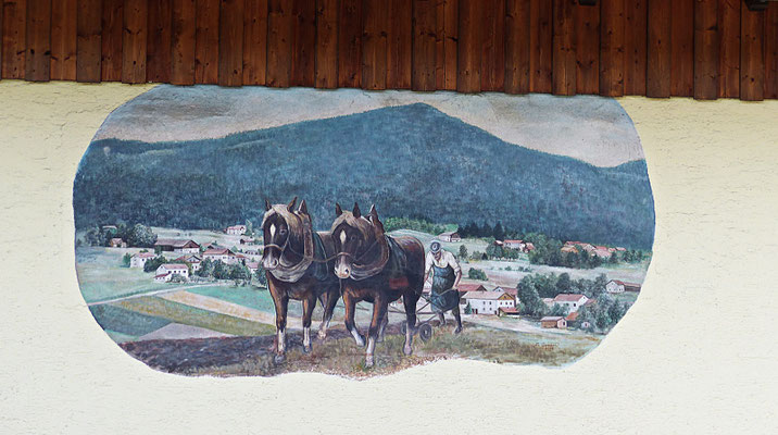 Lüftlmalerei im Bayerischen Wald