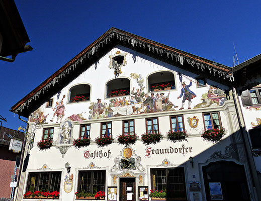 Lüftlmalerei aus Partenkirchen