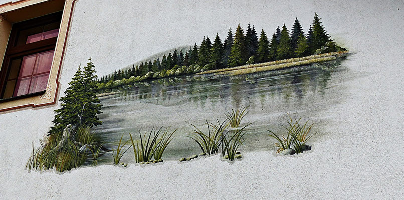 Lüftlmalerei in Tschechien