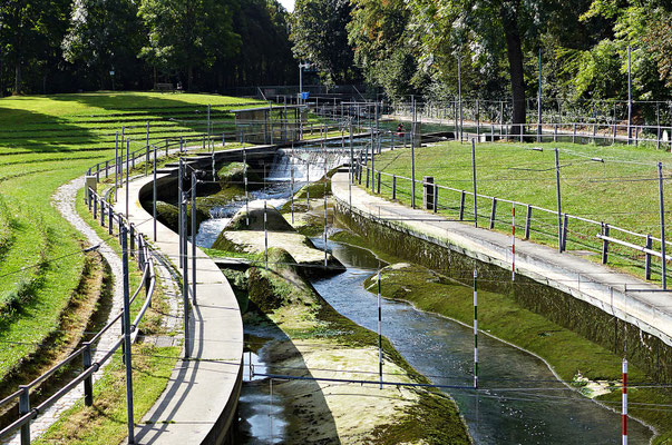 Der Wasserkanal der Profis