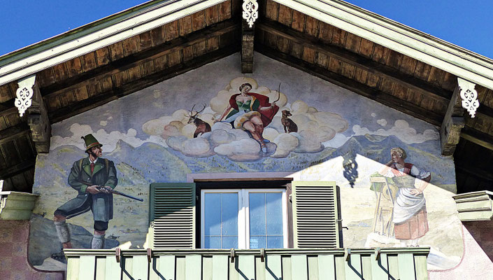 Lüftelmalerei in Bayern