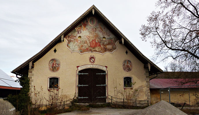 Lüftelmalerei in Bernried
