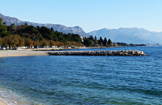 Spaziergang am Meer entlang