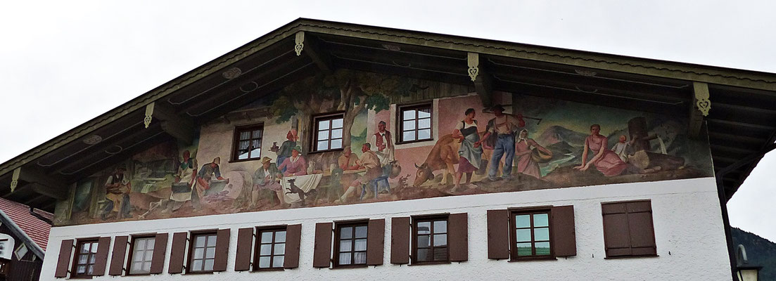 Lüftelmalerei in Bayern