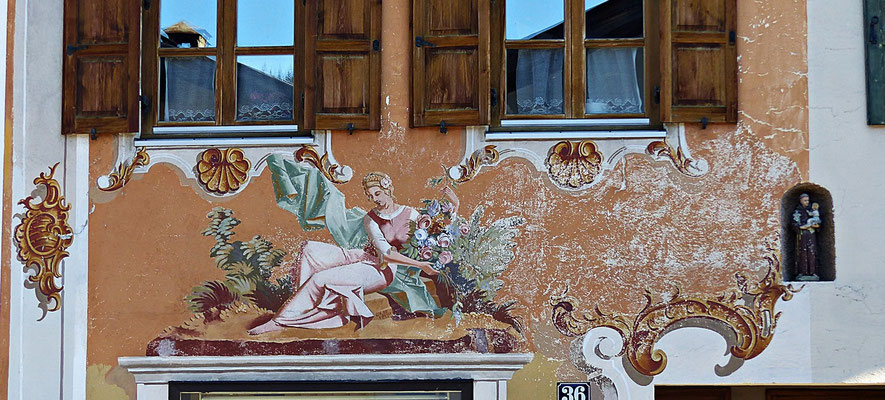 Lüftlmalereien aus Mittenwald