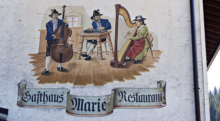 Lüftelmalerei in Bayern