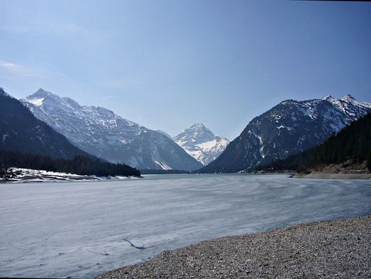 Der Plansee im Winter