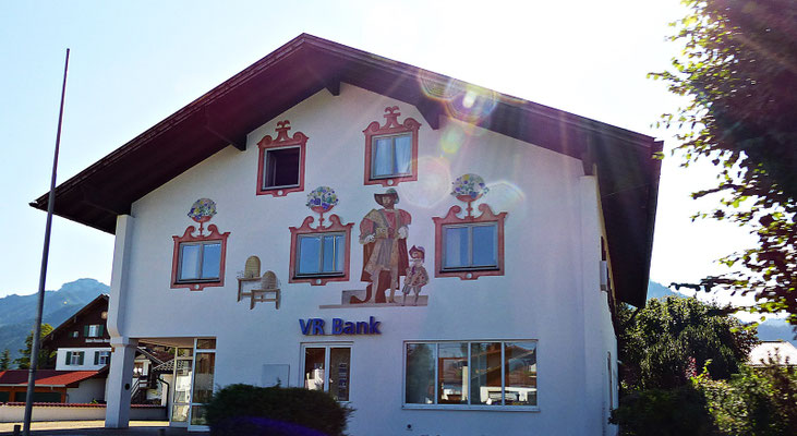 Lüftelmalerei im Allgäu