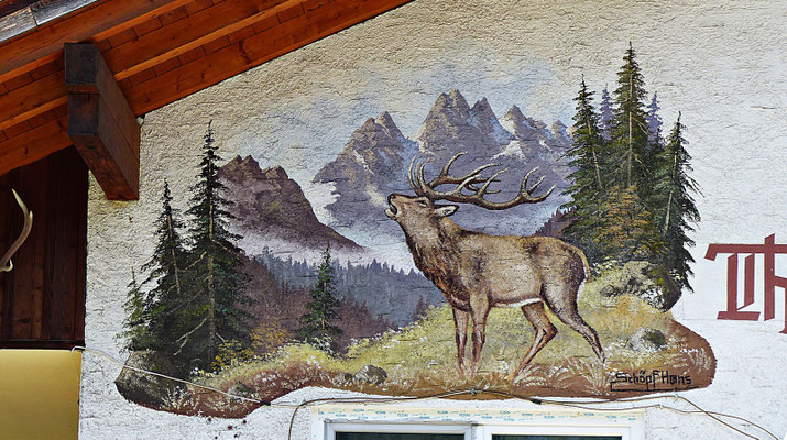 Lüftelmalerei im Lechtal
