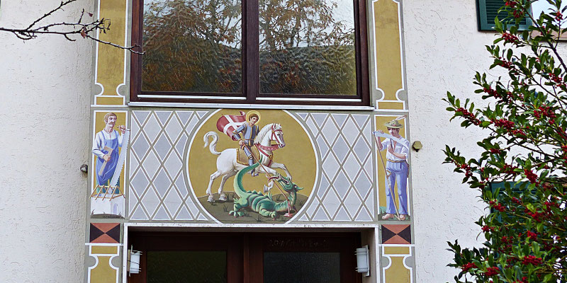 Lüftlmalereien aus Garmisch
