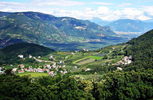 Blick ins Meraner Tal